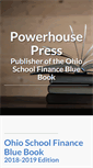 Mobile Screenshot of powerhousepress.com